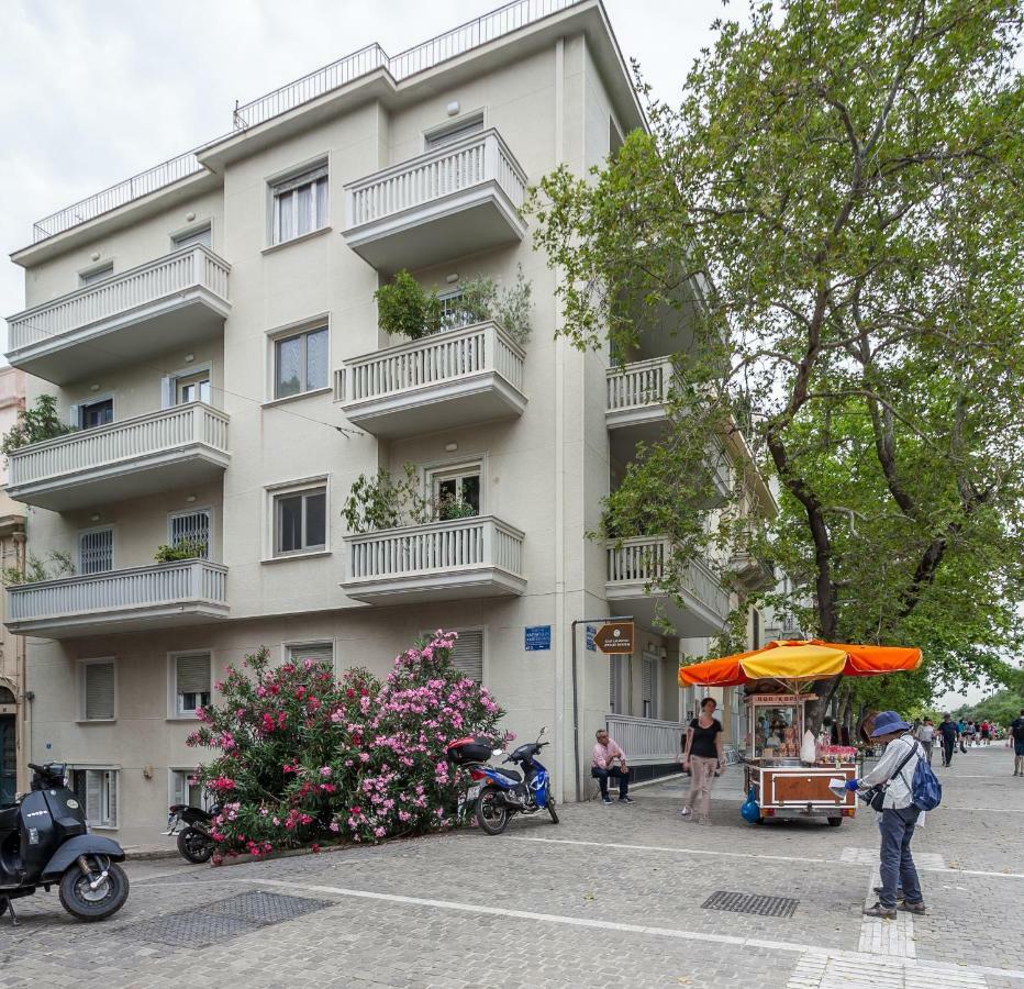 Unique Semi-Basement Stay At The Foot Of The Acropolis Athene Buitenkant foto